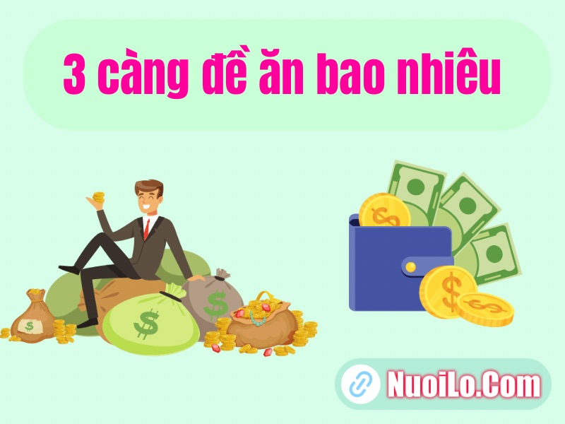 3 càng đề ăn bao nhiêu