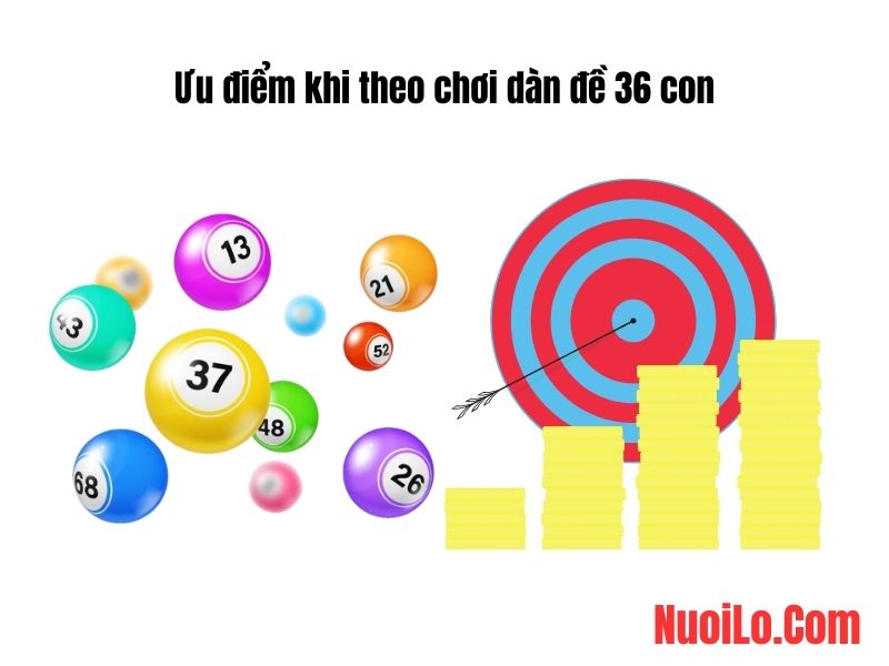 Ưu điểm khi chơi dàn đề 36 con