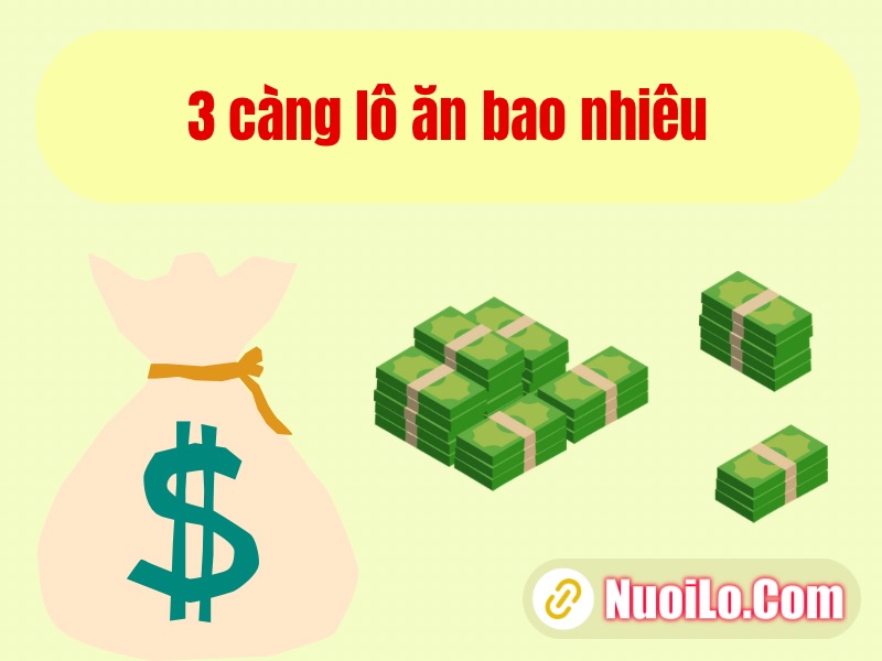 3 càng lô ăn bao nhiêu