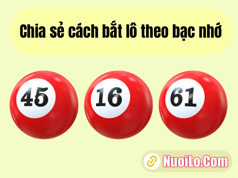Chia sẻ cách bắt lô theo bạc nhớ