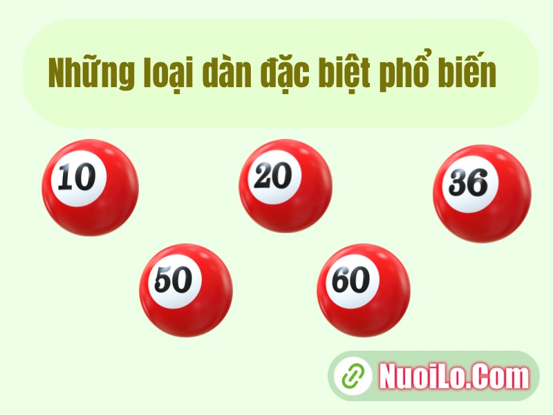 Những loại dàn đặc biệt phổ biến