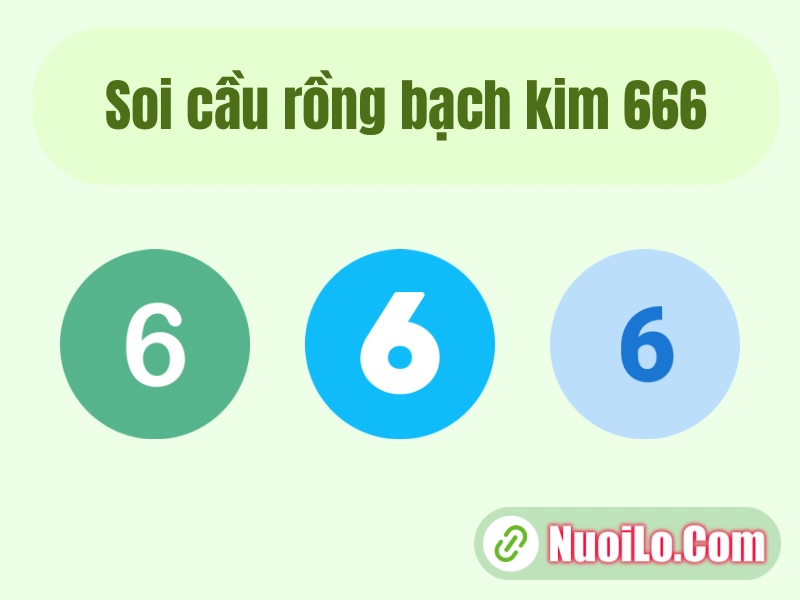 Soi cầu rồng bạch kim 666
